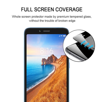 Full Glue Full Cover Screen Protector Tempered Glass film for Xiaomi Redmi 7 -  by buy2fix | Online Shopping UK | buy2fix