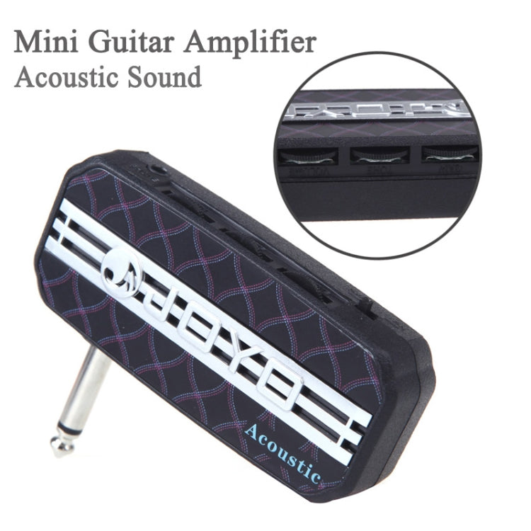 JOYO JA-03 Acoustic Guitar Mini Portable Electric Guitar Effector - Guitar Tuner Accessories by JOYO | Online Shopping UK | buy2fix