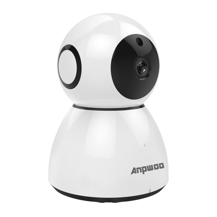 Anpwoo Snowman 1080P HD WiFi IP Camera, Support Motion Detection & Infrared Night Vision & TF Card(Max 64GB)(White) - Security by Anpwoo | Online Shopping UK | buy2fix