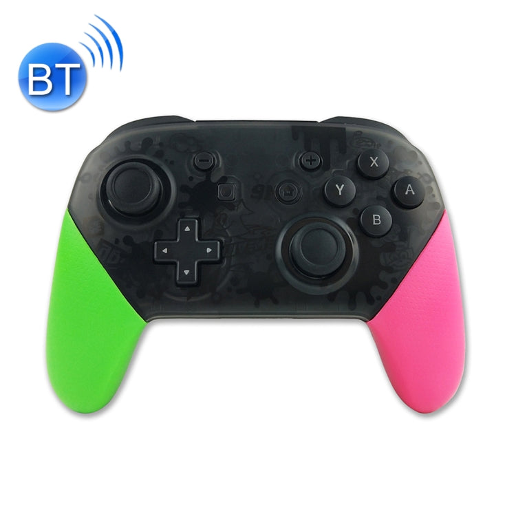 Wireless Game Pro Controller With Screenshot Vibration Function for N-Switch(Green Pink) - Gamepads by buy2fix | Online Shopping UK | buy2fix