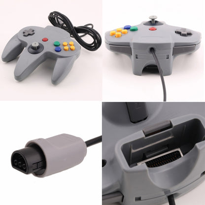 For Nintendo N64 Wired Game Controller Gamepad(Black) - Gamepads by buy2fix | Online Shopping UK | buy2fix