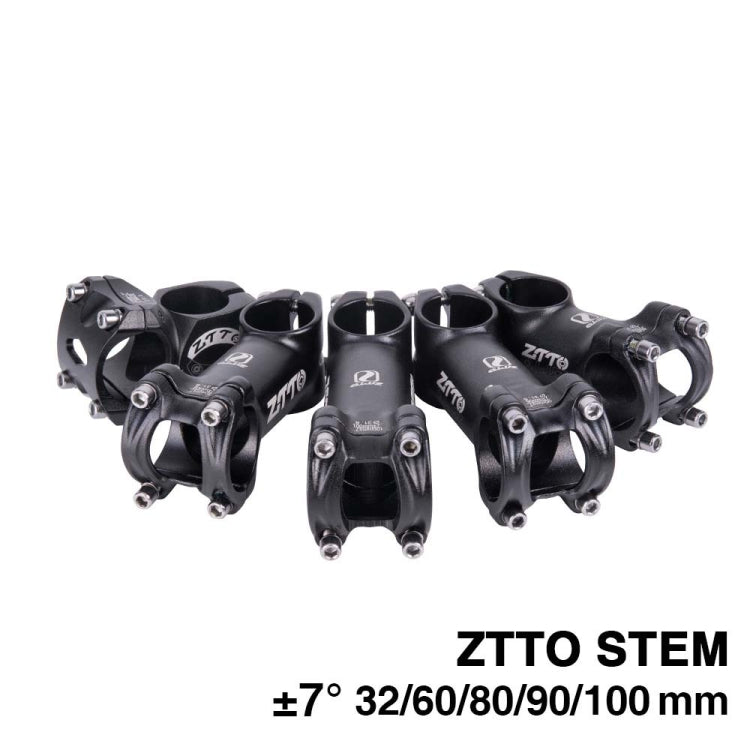 ZTTO Bicycle Handlebar Fork Stem Lightweight Stand Pipe 100mm - Outdoor & Sports by ZTTO | Online Shopping UK | buy2fix