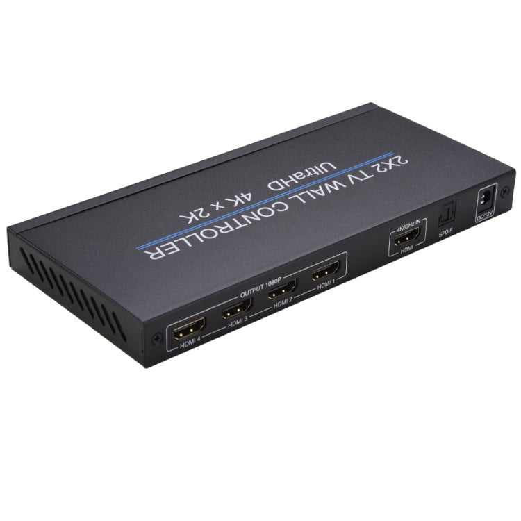 BT14 Ultra HD 4K x 2K 2X2 HDMI TV Wall Controller Multi-screen Splicing Processor - Splitter by buy2fix | Online Shopping UK | buy2fix