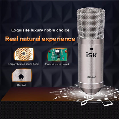 ISK BM-800 Sound Recording Microphone Condenser Mic for Studio and Broadcasting - Consumer Electronics by buy2fix | Online Shopping UK | buy2fix