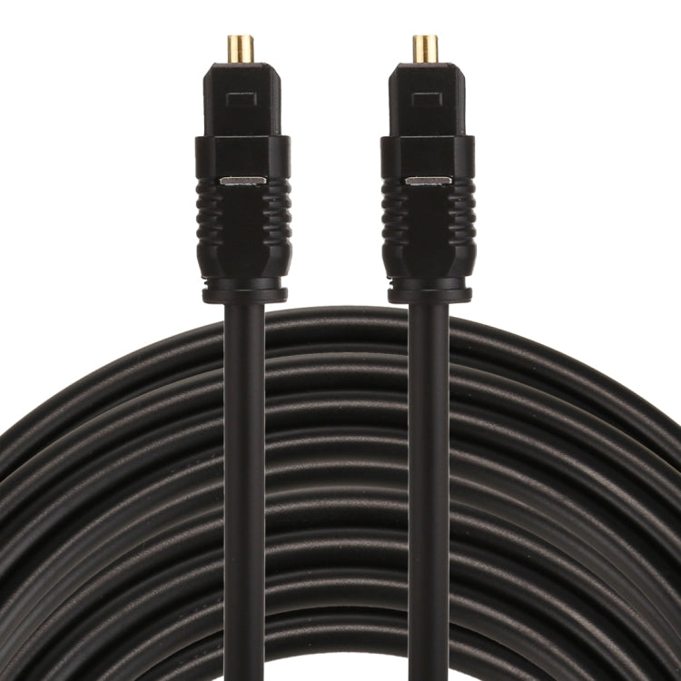 EMK 15m OD4.0mm Toslink Male to Male Digital Optical Audio Cable -  by EMK | Online Shopping UK | buy2fix