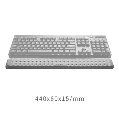 Mechanical Keyboard Wrist Rest Memory Foam Mouse Pad, Size : L (Grey) - Mouse Pads by buy2fix | Online Shopping UK | buy2fix