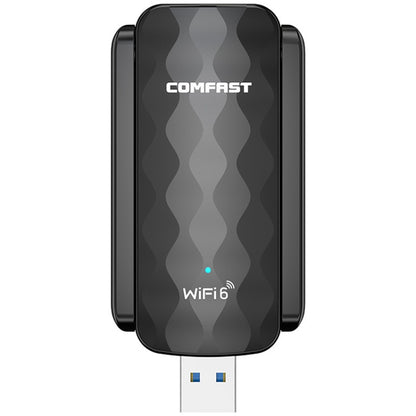 COMFAST CF-955AX 1800Mbps WiFi6 USB Wireless Network Card - USB Network Adapter by COMFAST | Online Shopping UK | buy2fix