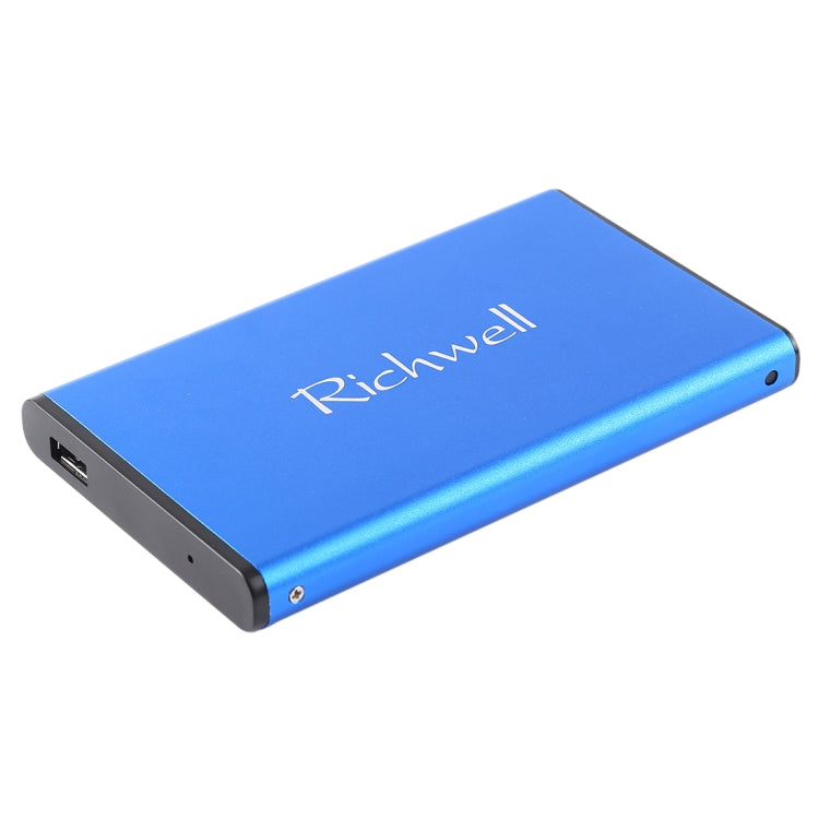 Richwell SATA R2-SATA-250GB 250GB 2.5 inch USB3.0 Super Speed Interface Mobile Hard Disk Drive(Blue) - External Hard Drives by Richwell | Online Shopping UK | buy2fix