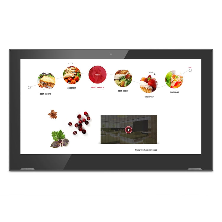 15.6 inch IPS Display Digital Photo Frame, RK3288 Quad-core Cortex A17 up to 1.5GHz, Android 8.1, 2GB+16GB, Support WiFi & Ethernet & Bluetooth & HDMI & TF Card & 3.5mm Jack(Black) - Consumer Electronics by buy2fix | Online Shopping UK | buy2fix