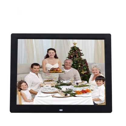 14 inch High-definition Digital Photo Frame Electronic Photo Frame Showcase Display Video Advertising Machine(Black) - Consumer Electronics by buy2fix | Online Shopping UK | buy2fix