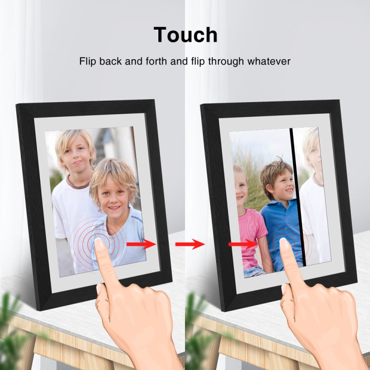 G100 10.1 inch LCD Screen WIFI Cloud Album Digital Photo Frame Electronic Photo Album with Touch Rotating Screen & Video Push (EU Plug) - Consumer Electronics by buy2fix | Online Shopping UK | buy2fix
