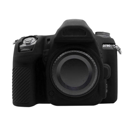 PULUZ Soft Silicone Protective Case for Nikon D780 (Black) - Camera Accessories by PULUZ | Online Shopping UK | buy2fix