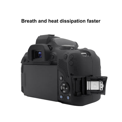 PULUZ Soft Silicone Protective Case for Canon EOS 850D(Black) - Camera Accessories by PULUZ | Online Shopping UK | buy2fix