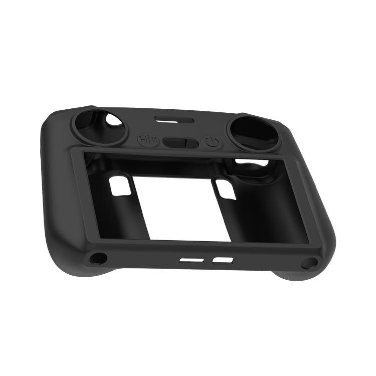 For DJI Mini 4 Pro / Air 3 Remote Control / DJI RC 2 with Screen PULUZ Silicone Protective Case (Black) - Carry Cases & Bags by PULUZ | Online Shopping UK | buy2fix