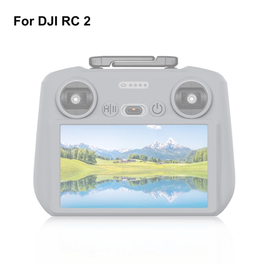For DJI Mini 4 Pro / Air 3 Remote Control / DJI RC 2 with Screen PULUZ Silicone Protective Case (Grey) - Others by PULUZ | Online Shopping UK | buy2fix