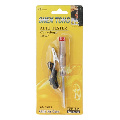 Auto Detection Repair Tools Alligator Clip Car Voltage DC 6-24 Volt Circuit Tester Pen - In Car by buy2fix | Online Shopping UK | buy2fix
