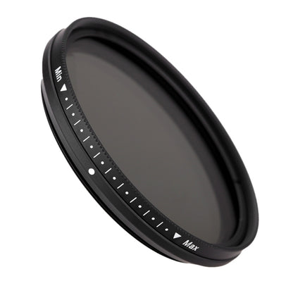 52mm ND Fader Neutral Density Adjustable Variable Filter ND 2 to ND 400 Filter(Black) - Camera Accessories by buy2fix | Online Shopping UK | buy2fix