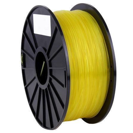 PLA 1.75 mm Transparent 3D Printer Filaments(Yellow) - Consumer Electronics by buy2fix | Online Shopping UK | buy2fix