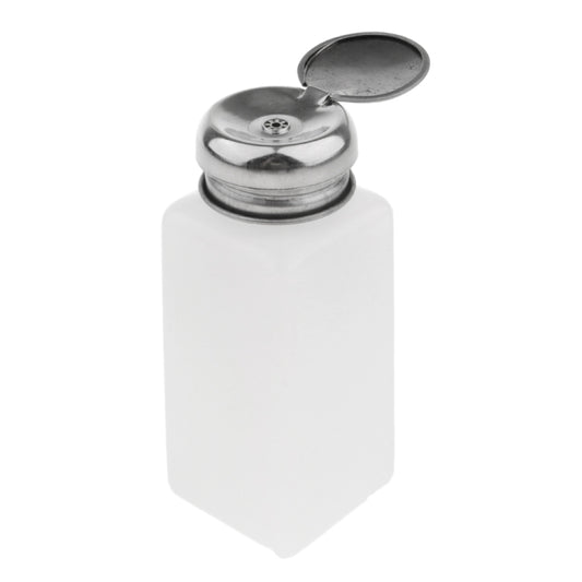 250ml Push Down Alcohol and Liquid Container Bottle(White) - Others by buy2fix | Online Shopping UK | buy2fix