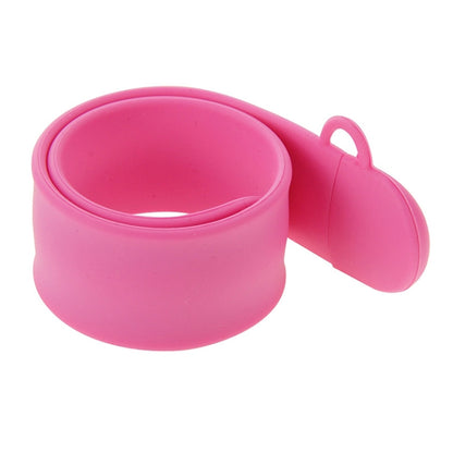 Silicone Bracelet USB Flash Disk with 32GB Memory(Pink) - USB Flash Drives by buy2fix | Online Shopping UK | buy2fix