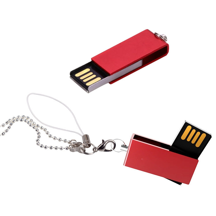 Mini Rotatable USB Flash Disk (8GB), Black -  by buy2fix | Online Shopping UK | buy2fix