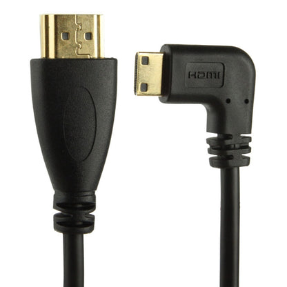 1.4 Version Gold Plated Mini HDMI Male to HDMI Male Coiled Cable, Support 3D / Ethernet, Length: 0.6m-2m - Computer & Networking by buy2fix | Online Shopping UK | buy2fix