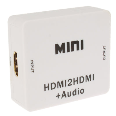 Mini HDMI to HDMI Audio Decoder - Converter by buy2fix | Online Shopping UK | buy2fix