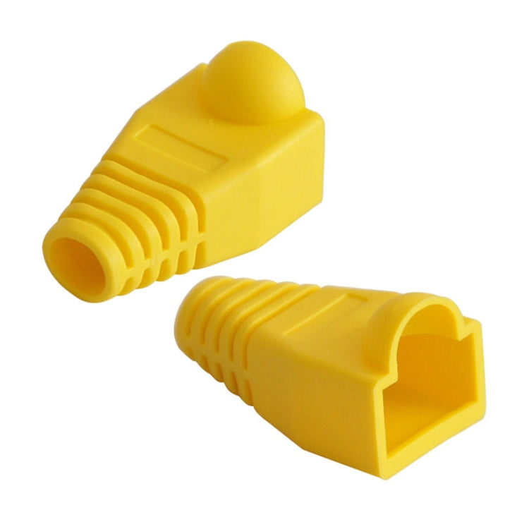 Network Cable Boots Cap Cover for RJ45, Yellow (100 pcs in one packaging , the price is for 100 pcs)(Yellow) - Computer & Networking by buy2fix | Online Shopping UK | buy2fix