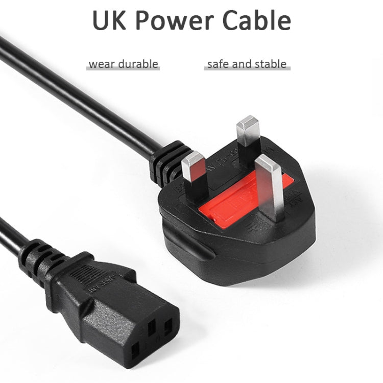 1.8m Big UK Power Cord - Power Cord by buy2fix | Online Shopping UK | buy2fix