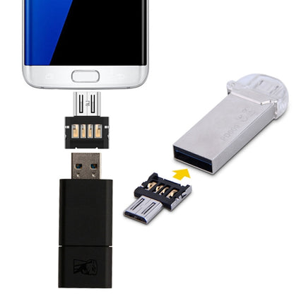 Mini Android Style Micro USB OTG USB Drive Reader - OTG Adapter by buy2fix | Online Shopping UK | buy2fix