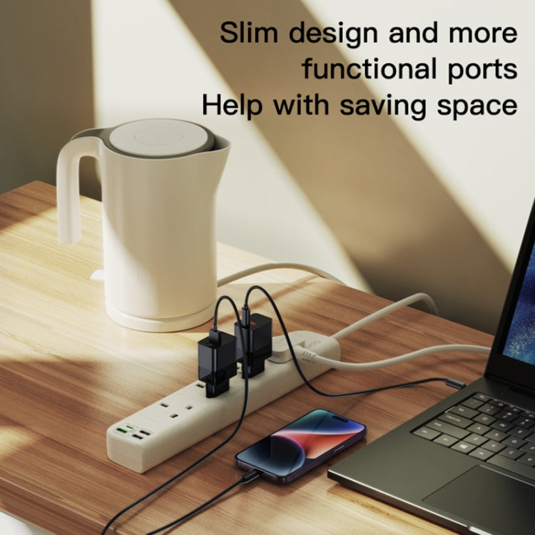 Yesido MC23 3m Home High Power Fast Charging Socket, UK Plug - Extension Socket by Yesido | Online Shopping UK | buy2fix