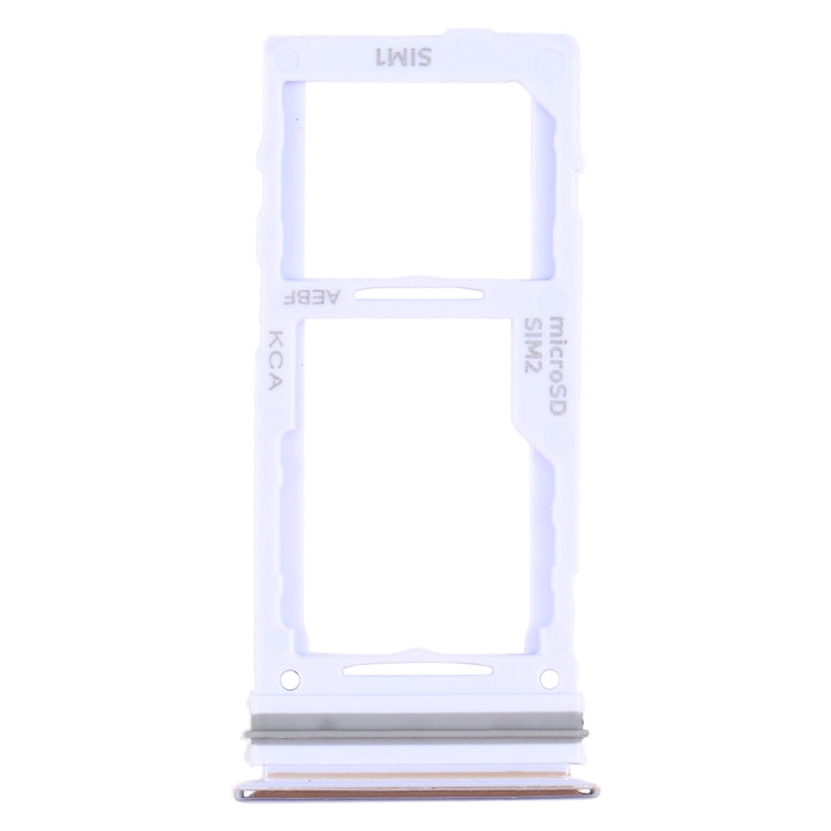 For Samsung Galaxy A72 SM-A725 SIM Card Tray + SIM Card Tray / Micro SD Card Tray (Purple) - Repair & Spare Parts by buy2fix | Online Shopping UK | buy2fix