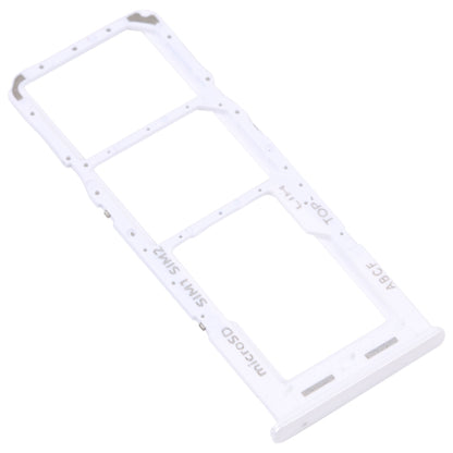 For Samsung Galaxy A23 5G SM-A236B Original SIM Card Tray + SIM Card Tray + Micro SD card tray (White) - Repair & Spare Parts by buy2fix | Online Shopping UK | buy2fix