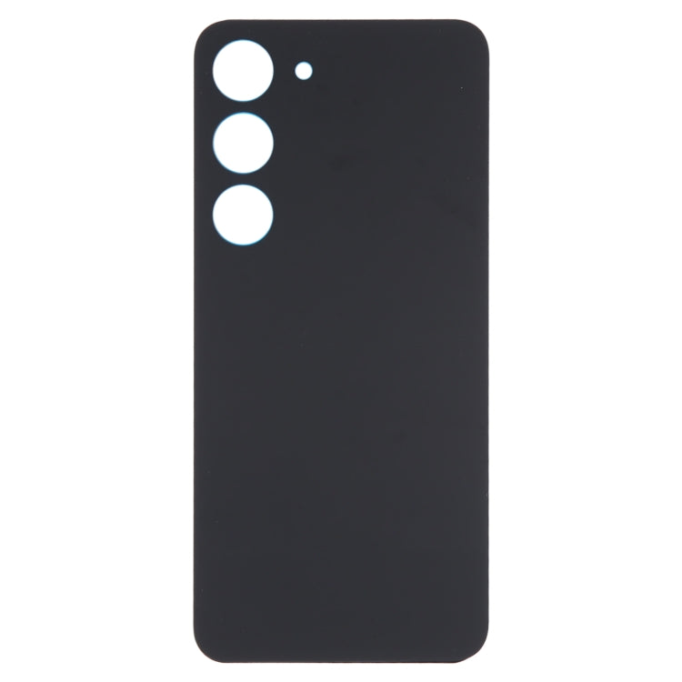 For Samsung Galaxy S23 SM-S911B OEM Glass Battery Back Cover(Black) - Repair & Spare Parts by buy2fix | Online Shopping UK | buy2fix