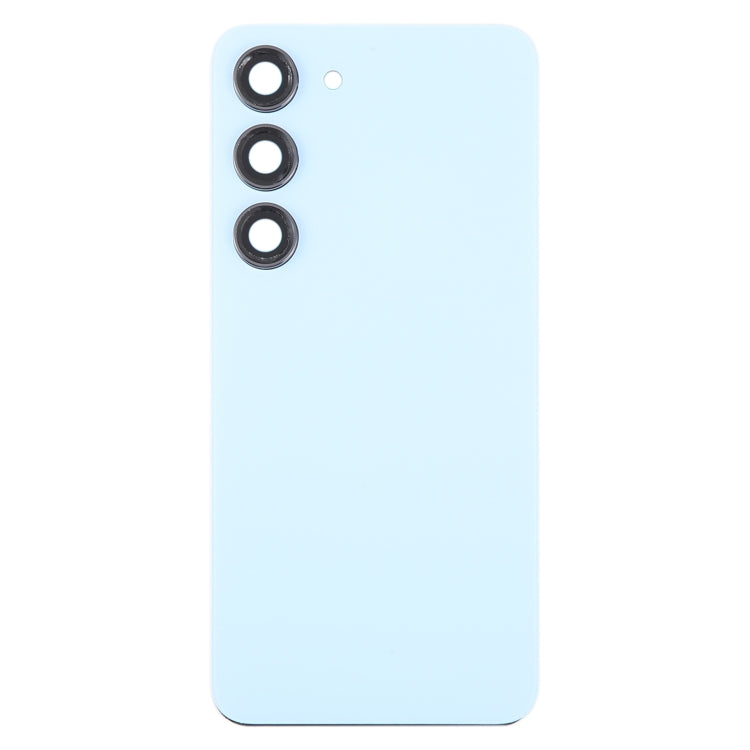 For Samsung Galaxy S23 SM-S911B OEM Glass Battery Back Cover with Camera Lens Cover(Blue) - Repair & Spare Parts by buy2fix | Online Shopping UK | buy2fix