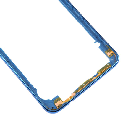 For Samsung Galaxy A7 2018 SM-A750 Middle Frame Bezel Plate (Blue) - Frame Bezel Plate by buy2fix | Online Shopping UK | buy2fix