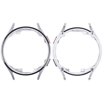 Original LCD Screen Frame Bezel Plate For Samsung Galaxy Watch 4 44mm SM-R870 (Silver) - For Samsung by buy2fix | Online Shopping UK | buy2fix