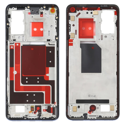 For OnePlus 9 (Dual SIM IN/CN Version) Middle Frame Bezel Plate (Purple) - Repair & Spare Parts by buy2fix | Online Shopping UK | buy2fix