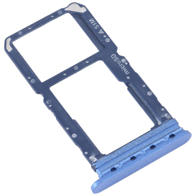 For OPPO A57 5G / A77 5G / K10 5G SIM Card Tray + SIM / Micro SD Card Tray (Purple) - Card Socket by buy2fix | Online Shopping UK | buy2fix