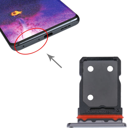 For OPPO Find X5 Pro / Find X5 SIM Card Tray + SIM Card Tray (Black) - Repair & Spare Parts by buy2fix | Online Shopping UK | buy2fix