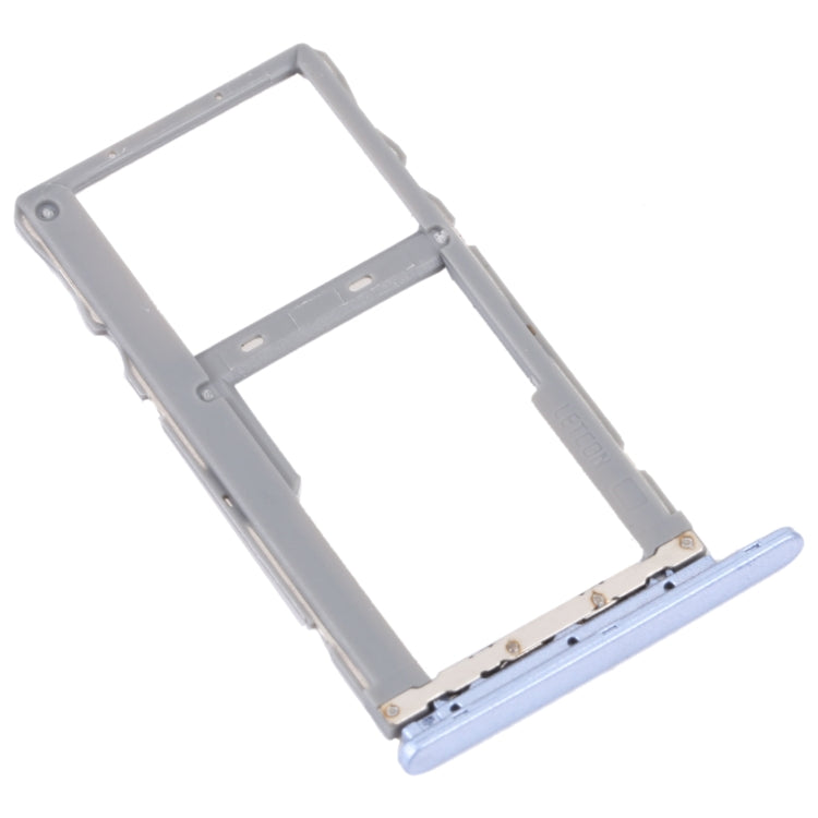 For TCL 10 SE T766H Original SIM Card Tray + SIM / Micro SD Card Tray (Purple) - Repair & Spare Parts by buy2fix | Online Shopping UK | buy2fix