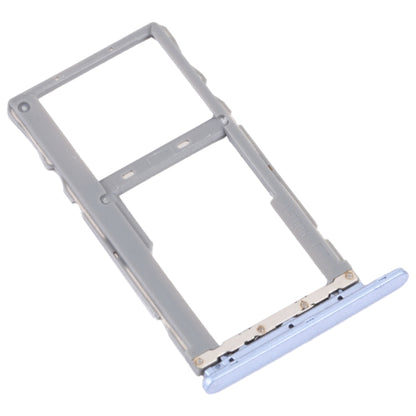 For TCL 10 SE T766H Original SIM Card Tray + SIM / Micro SD Card Tray (Purple) - Repair & Spare Parts by buy2fix | Online Shopping UK | buy2fix