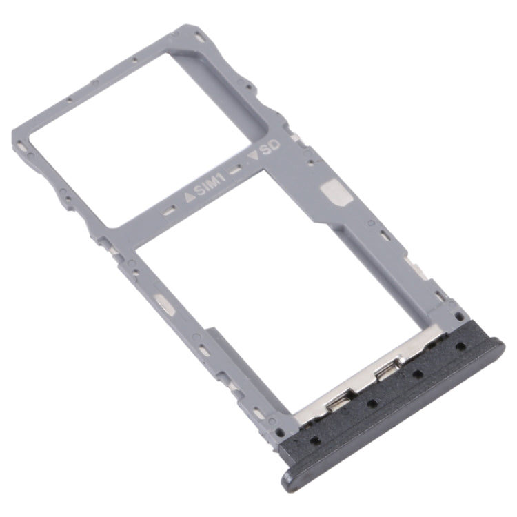 For T-Mobile REVVL 4 4G Original SIM Card Tray + Micro SD Card Tray (Black) - Others by buy2fix | Online Shopping UK | buy2fix