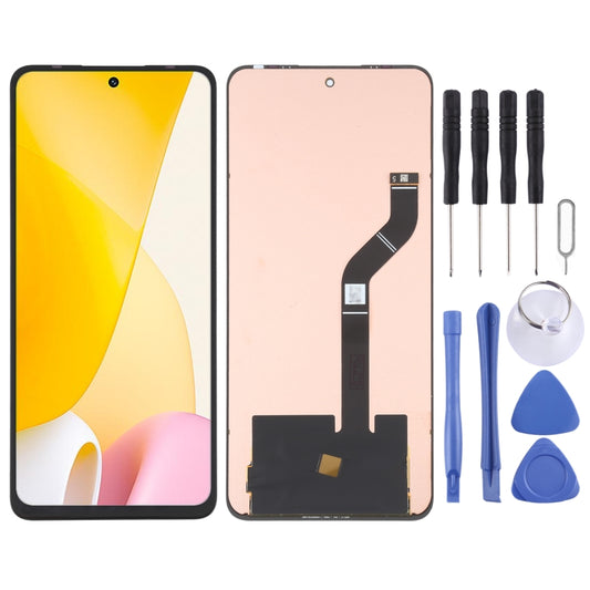 Original AMOLED LCD Screen For Xiaomi 12 Lite with Digitizer Full Assembly - Repair & Spare Parts by buy2fix | Online Shopping UK | buy2fix