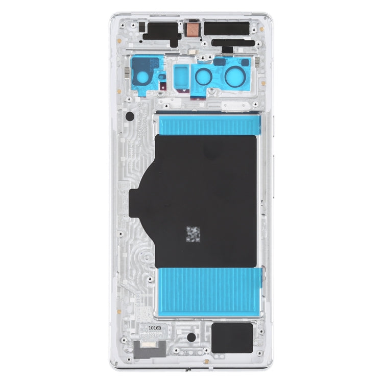 For Google Pixel 6 Pro Battery Back Cover with Middle Frame(White) - Repair & Spare Parts by buy2fix | Online Shopping UK | buy2fix