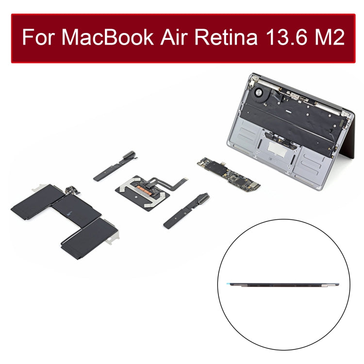 LCD Screen Display Front Bezel Logo Cover for MacBook Air 13.6 inch A2681 2022 EMC4074 - LCD Related Parts by buy2fix | Online Shopping UK | buy2fix