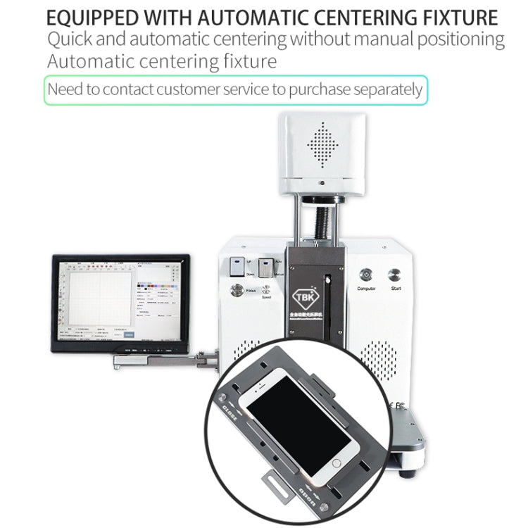 TBK-958C Automatic Laser Marking Screen Separater Repair Machine - Laser Machines by TBK | Online Shopping UK | buy2fix