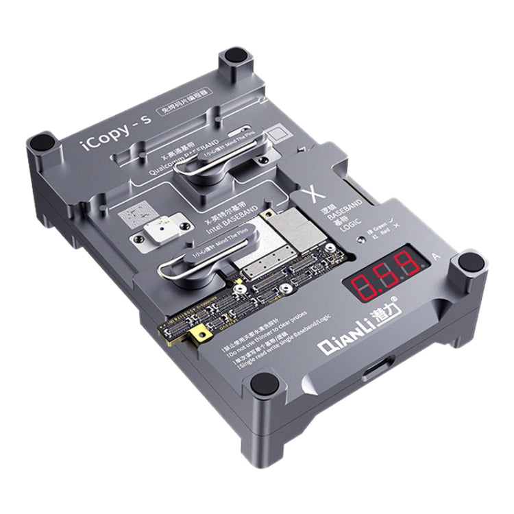 Qianli iCopy-S Double Sided Chip Test Stand 4 in1 Logic Baseband EEPROM Chip Non-removal For iPhone X / XS / XR / XS Max - Repair Platform by QIANLI | Online Shopping UK | buy2fix