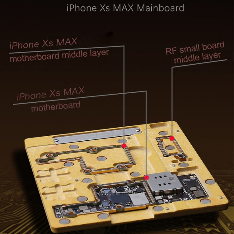 MECHANIC MR3 3 in 1 Mid-Layer Planting Tin Platform for iPhone X/XS/XS Max - Repair Platform by MECHANIC | Online Shopping UK | buy2fix