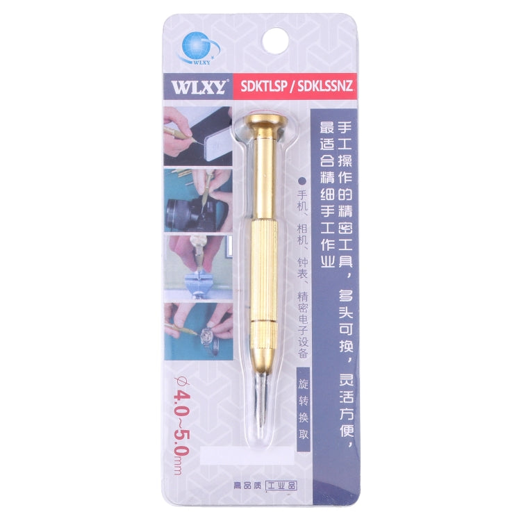 WLXY WL800 Cross Tip Copper Handle Repair Screwdriver, 4mm Batch Diameter - Screwdriver by WLXY | Online Shopping UK | buy2fix